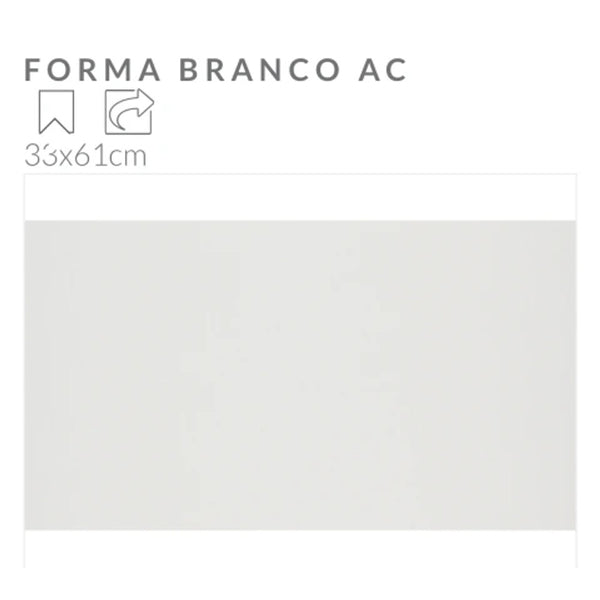 FORMA BRANCO AC 33X61