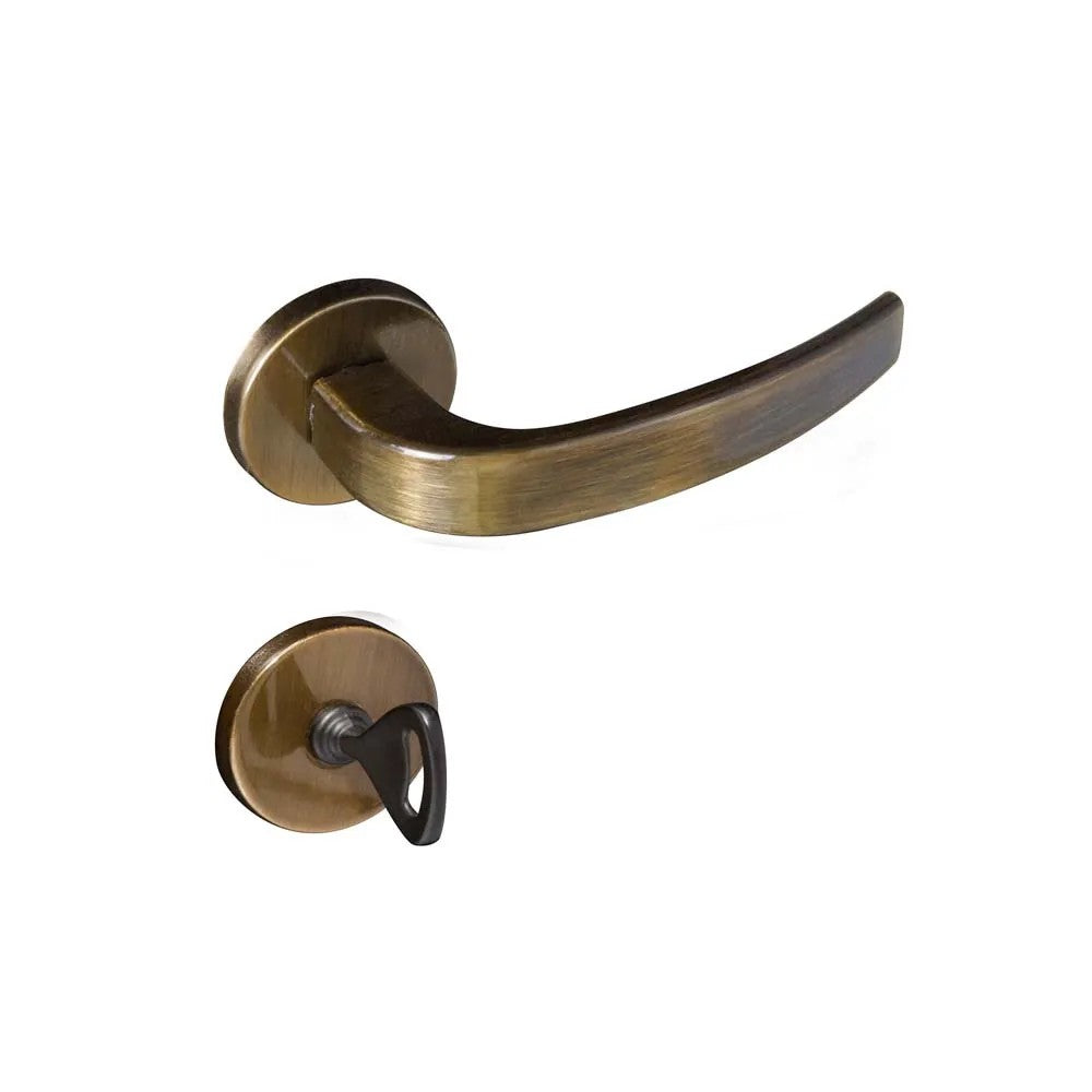 Fechadura para banheiro Zm Vic ros 930 80