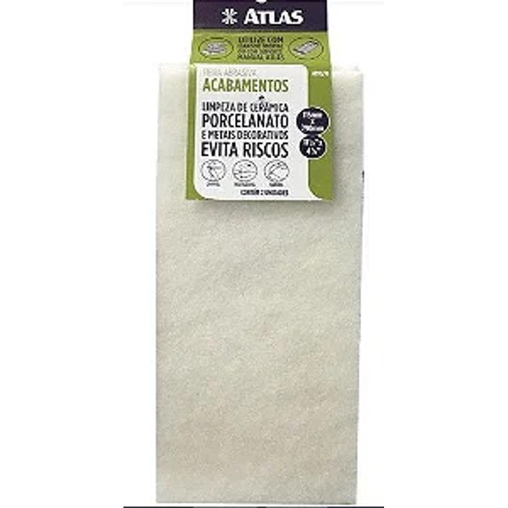 Fibra abrasiva para acabamentos 115x290mm