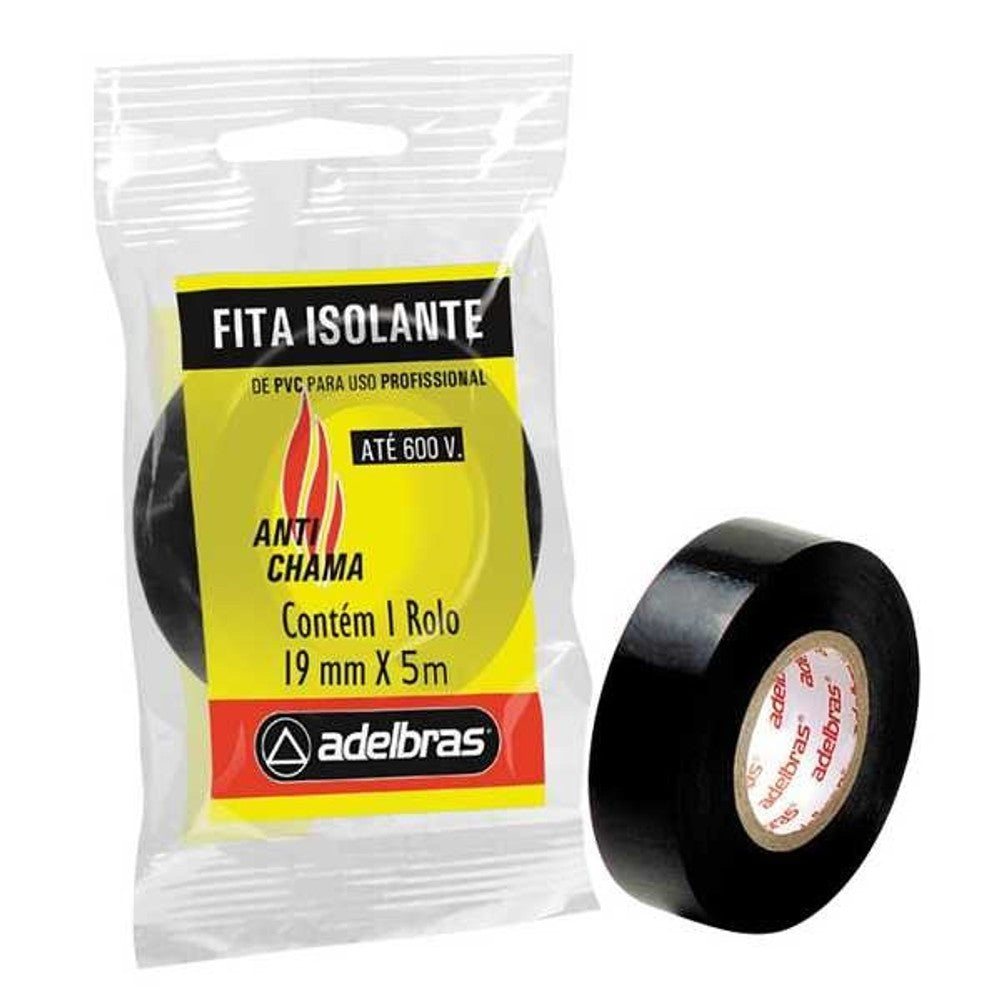 Fita isolante antichama 19mm x 5m