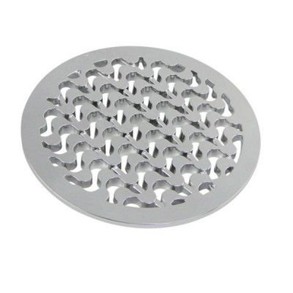 Grelha copacabana abs cromada redonda dn 150