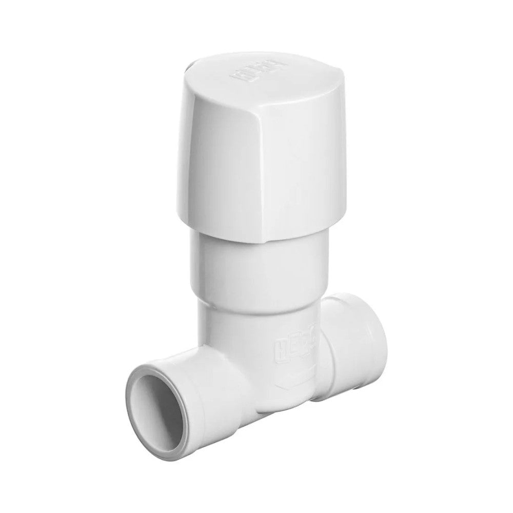 HERC REGISTRO PRESSAO 25MM FACILITA BRANCO