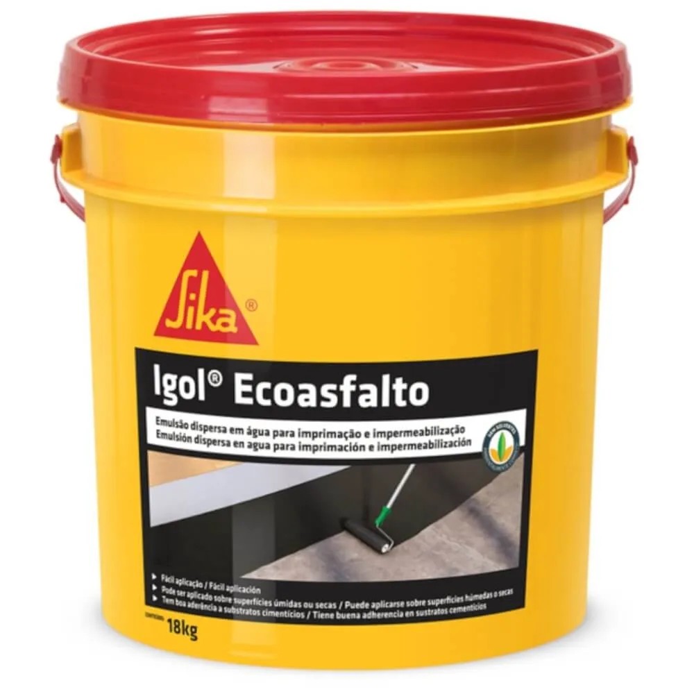 Igol ecoasfalto impermeabilizante 18l