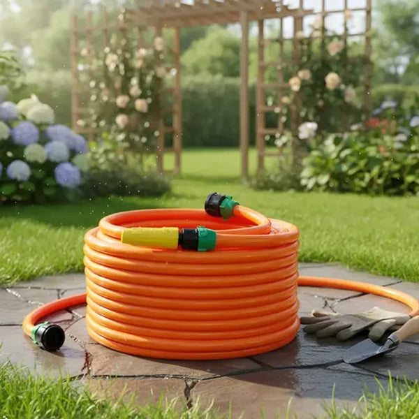 Jogo para jardim economy laranja 30mt