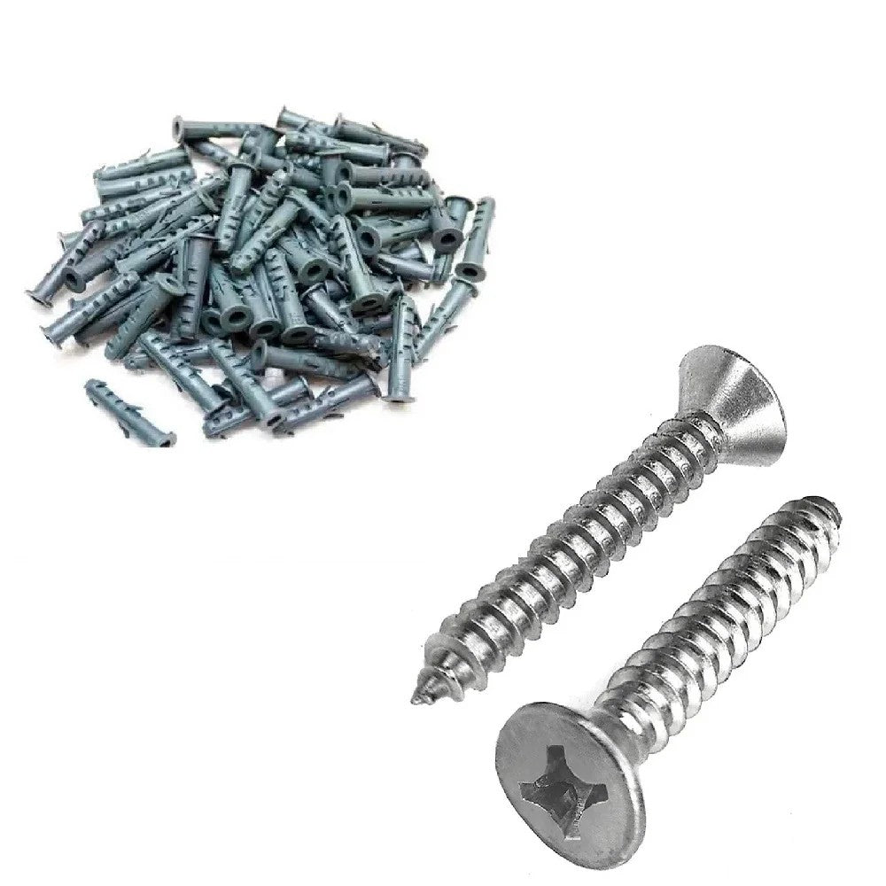 Kit parafuso auto atarraxante 29x16mm com bucha M5 10pç