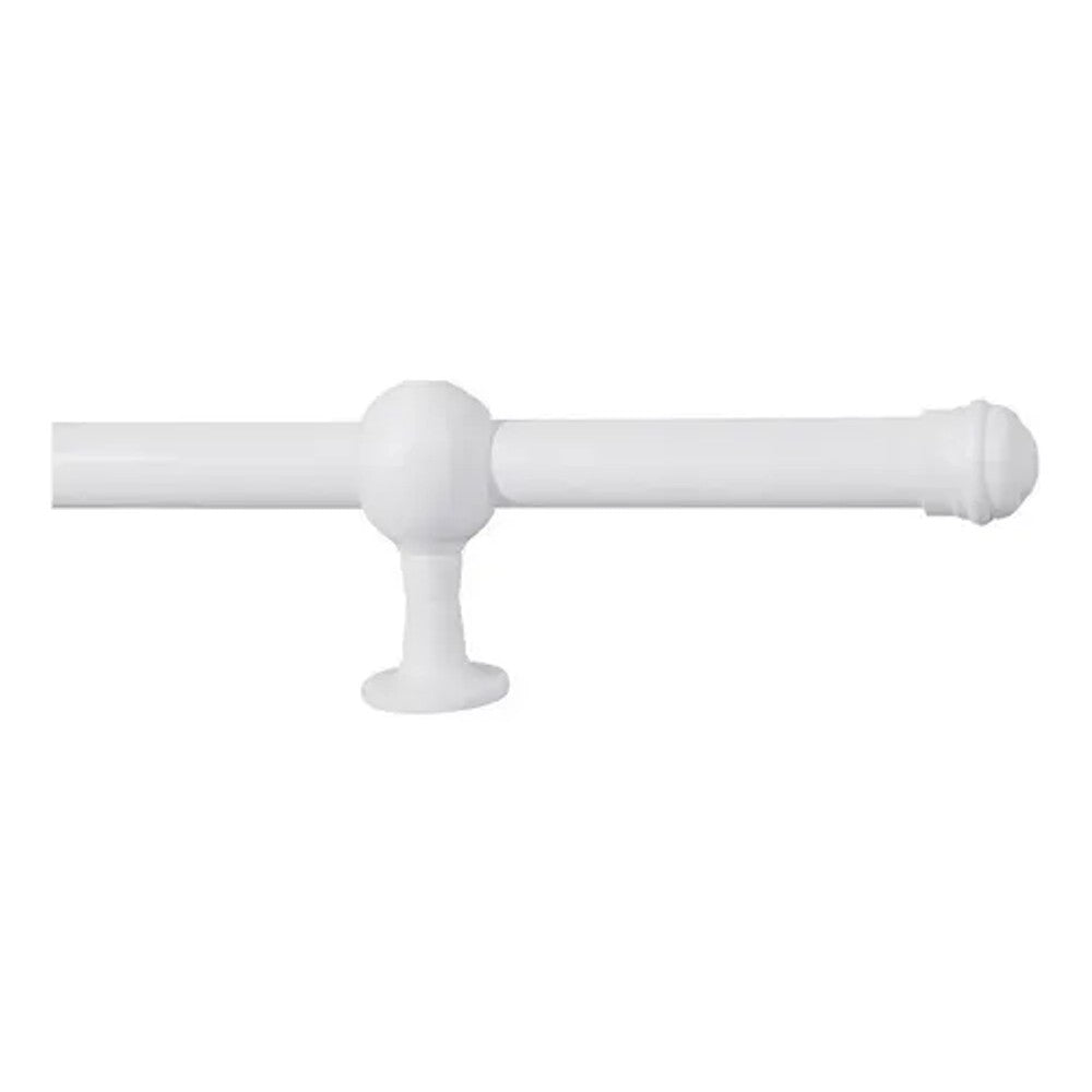 Kit varão elegance 19mm branco 15m