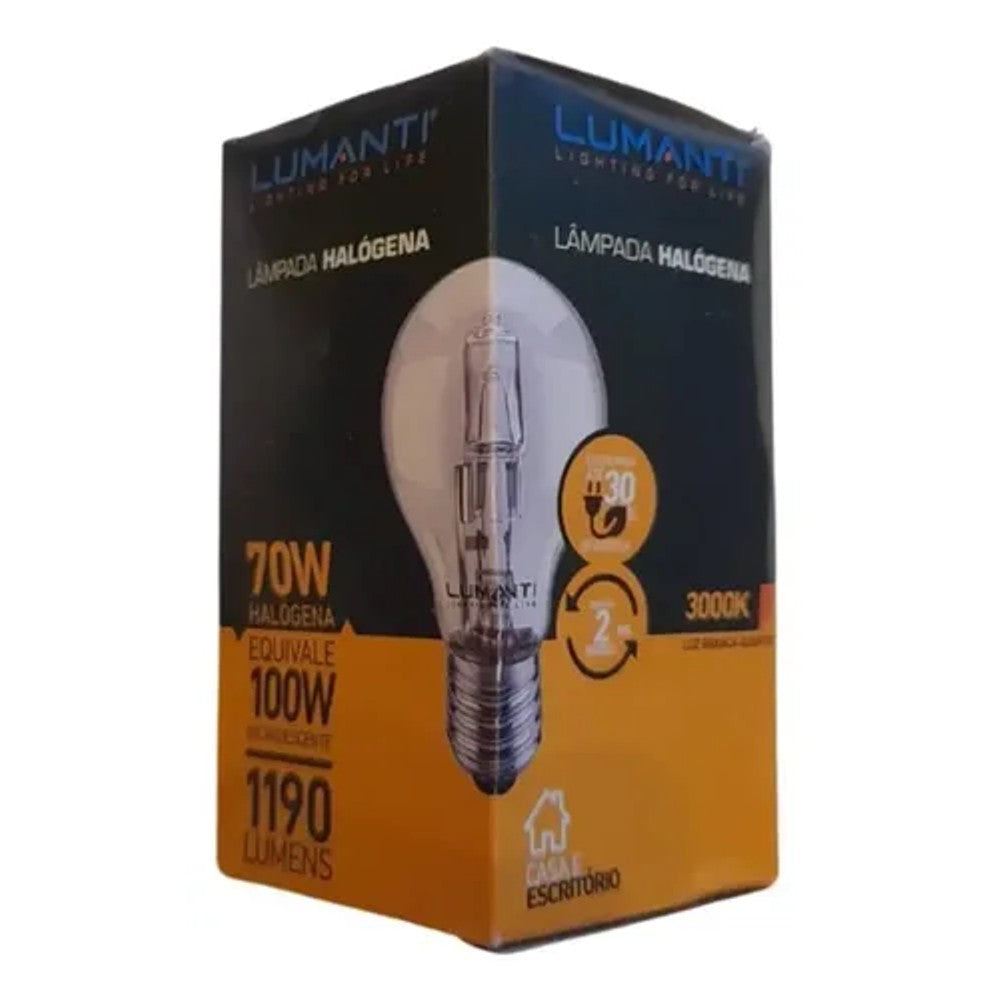 Lâmpada halógena econômica 70w bulbo a55 e27 220v