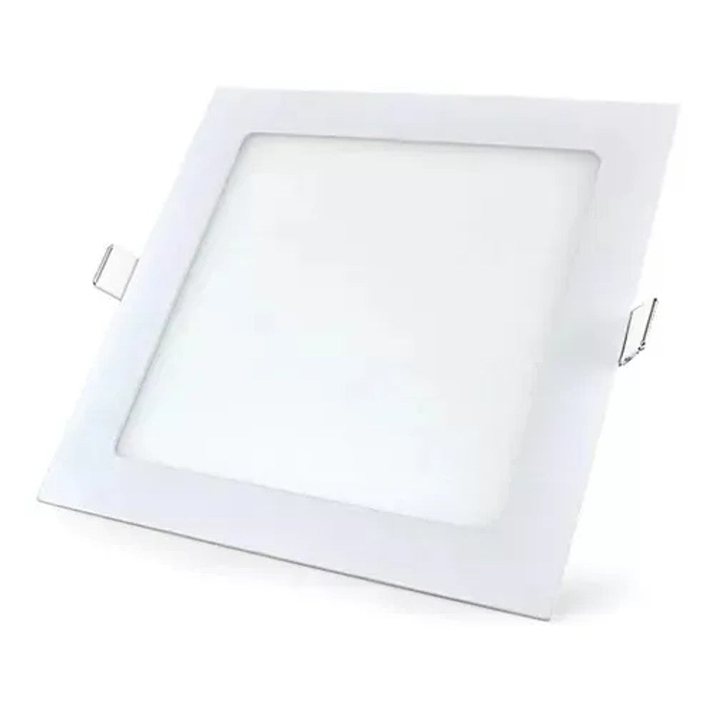 PLAFON DE LED QUADRADO DE EMBUTIR 12W 6500K