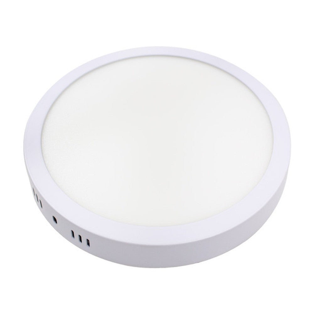 PLAFON DE LED REDONDO DE SOBREPOR 18W 6500K