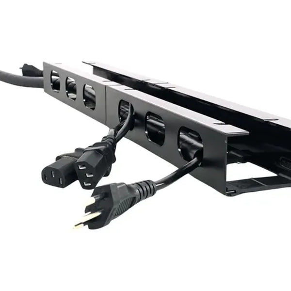 Passa cabo modular com 3 vias 30cm