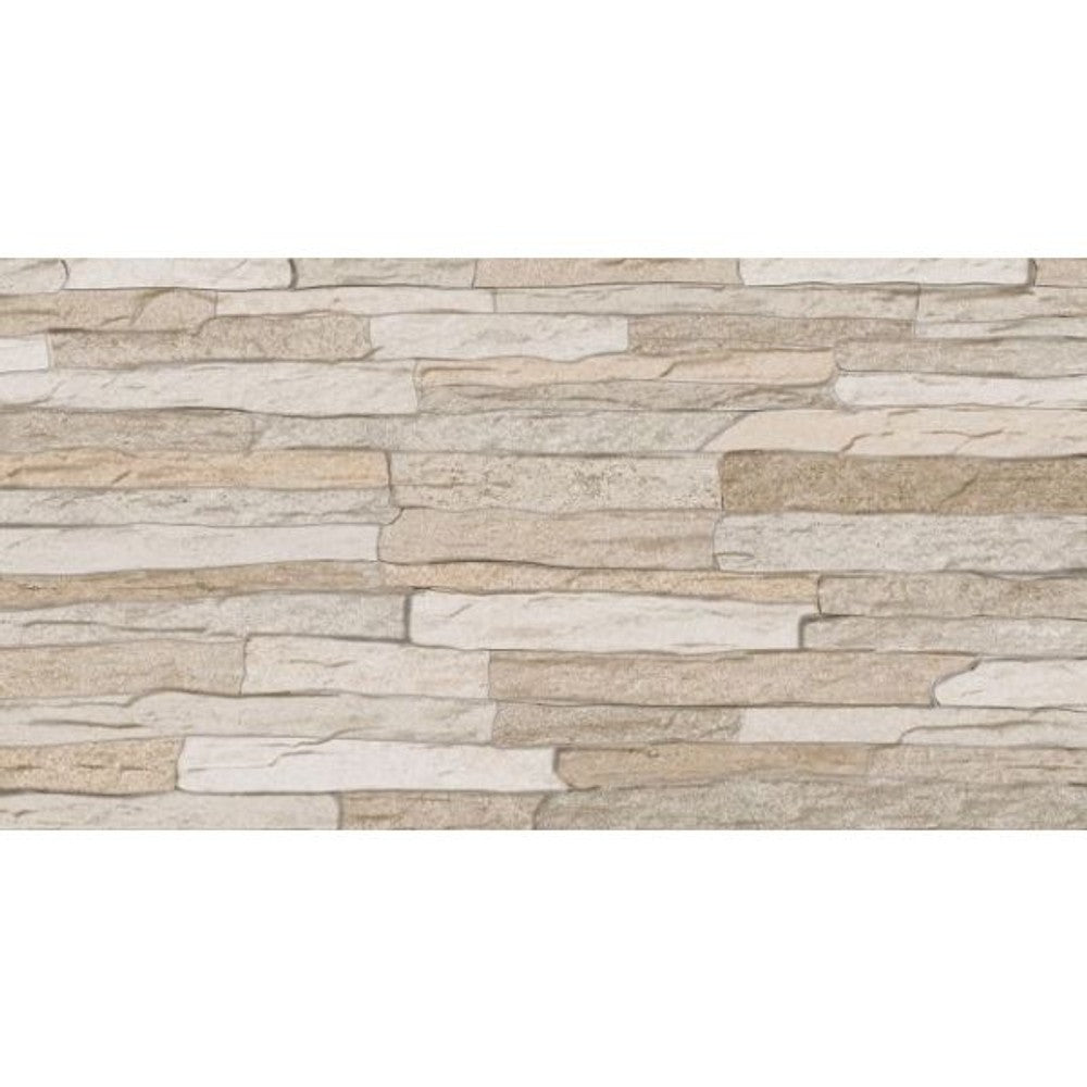 Piso cerâmico stone white hd 31x59cm