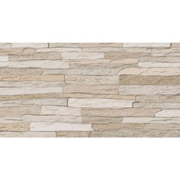 Piso cerâmico stone white hd 31x59cm