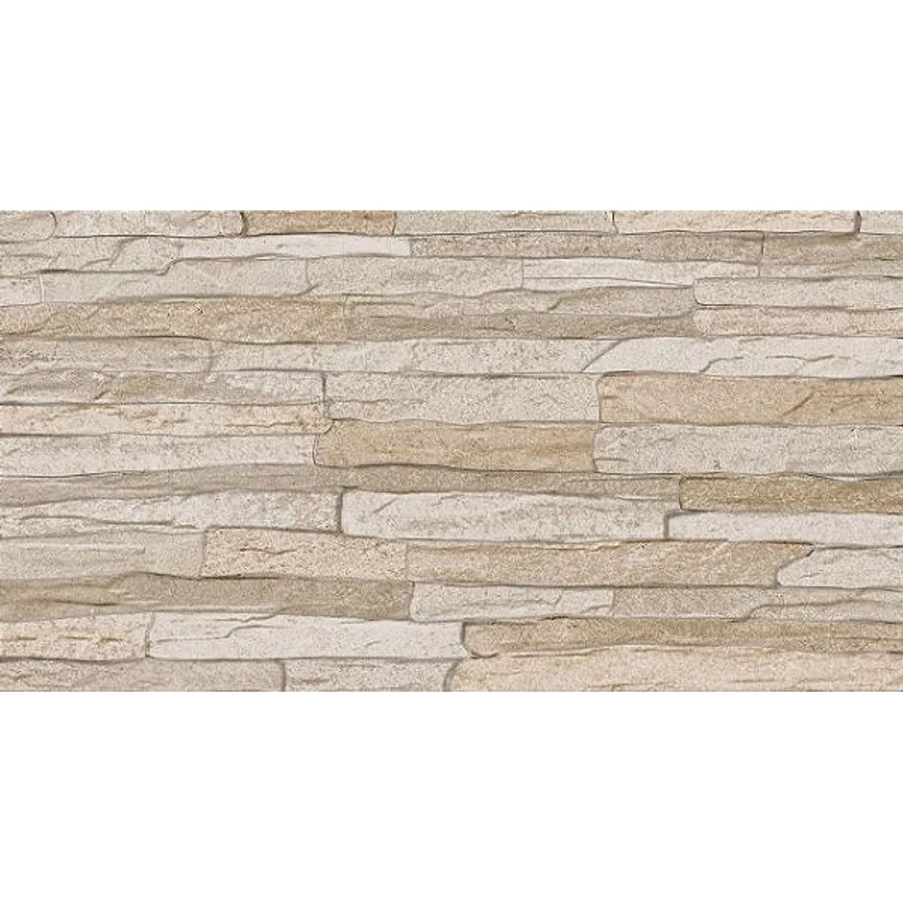 Piso cerâmico stone white hd 31x59cm