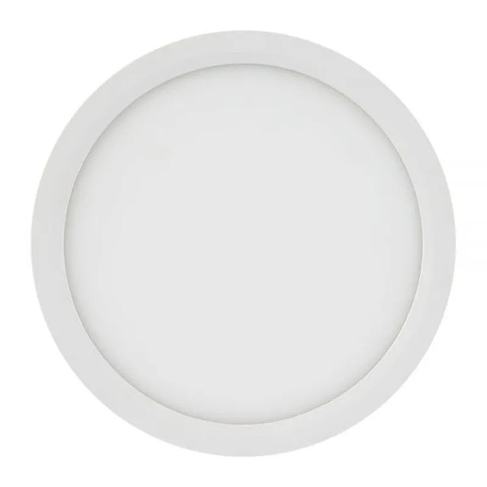 Plafon de led redondo de embutir 18w 6500k