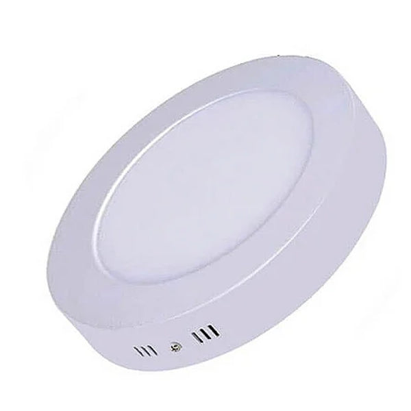 Plafon de led redondo de sobrepor 12w 6500k