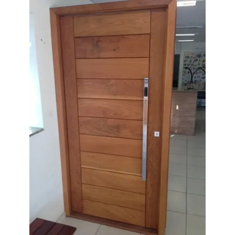 Porta externa pivotante requinte angelim 100x210cm