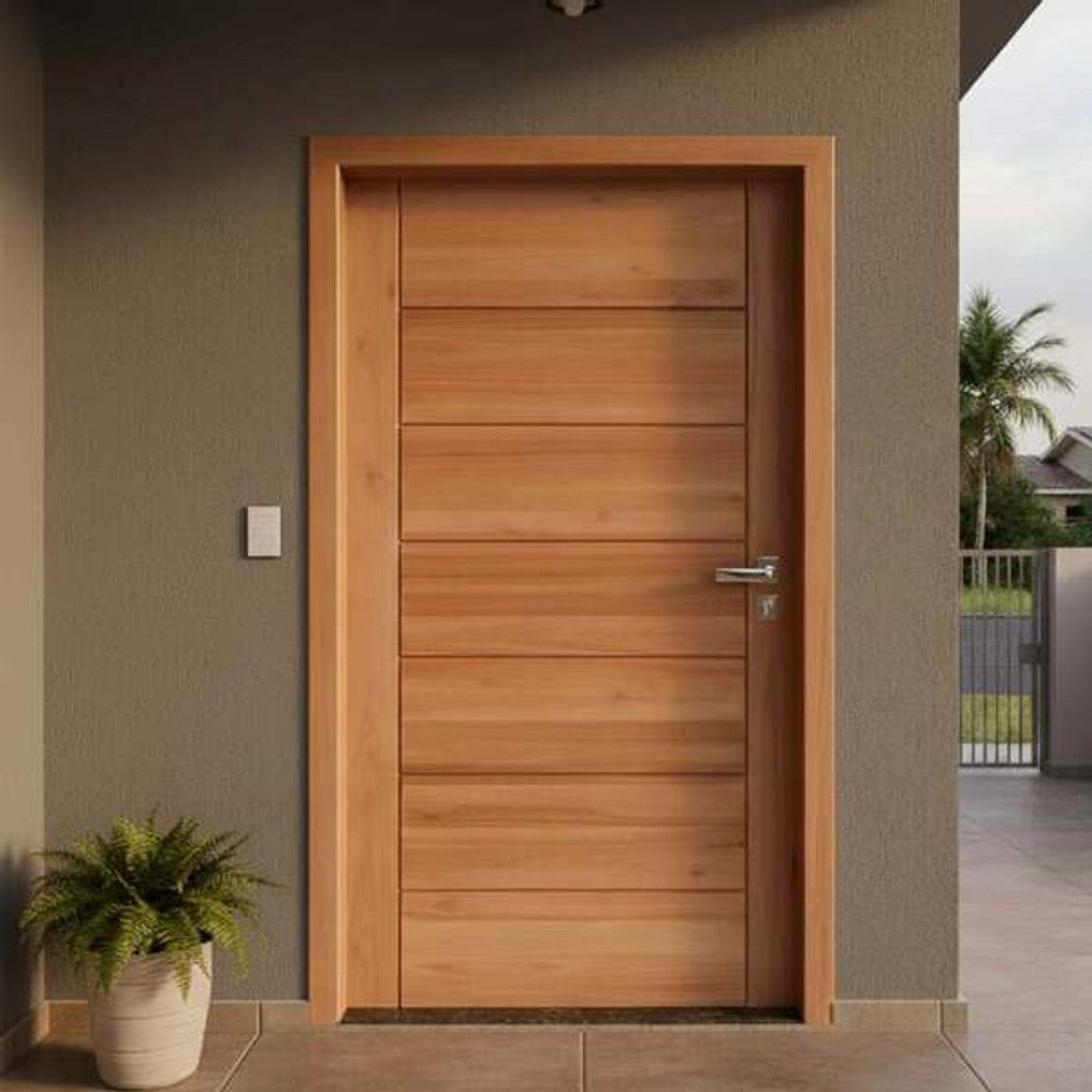 Porta interna angelin 90x210cm direita com ferragens