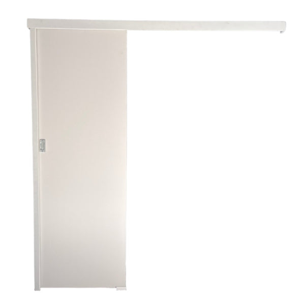 Porta interna de correr 70x210cm direita branca