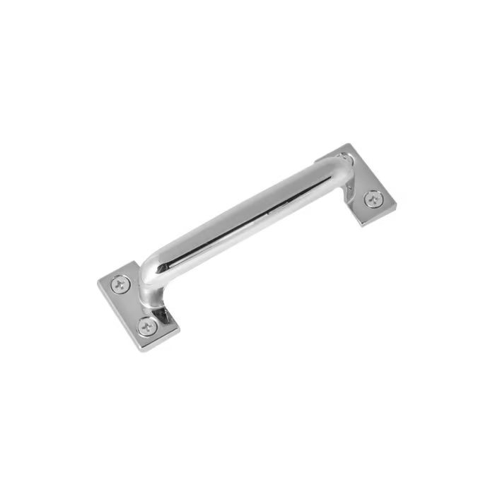 Puxador alça 100mm cromado em zamac linha criativa
