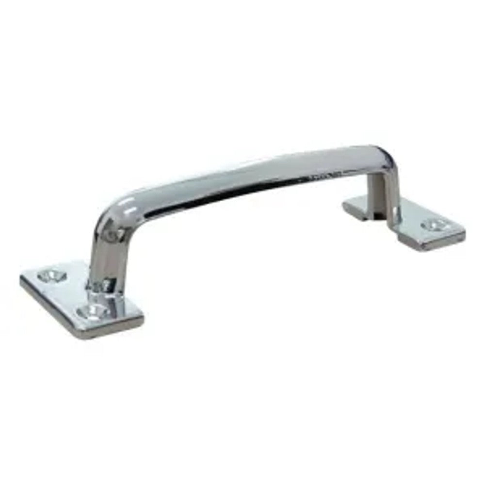 Puxador alça 120mm cromado em zamac linha criativa