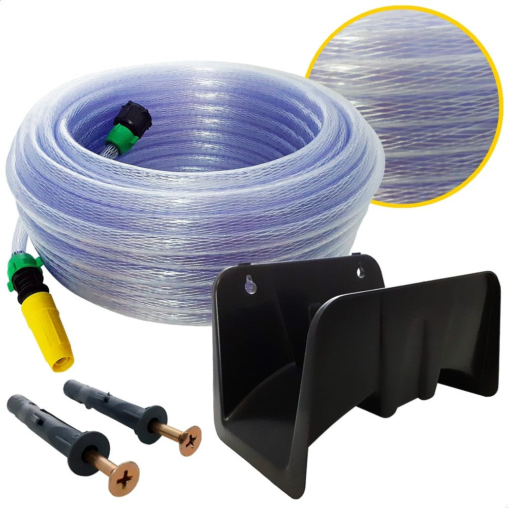 Rabicho montado cristal 20m com kit completo