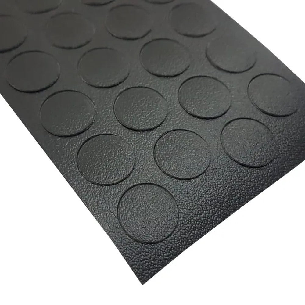 Tapa furo adesivo preto