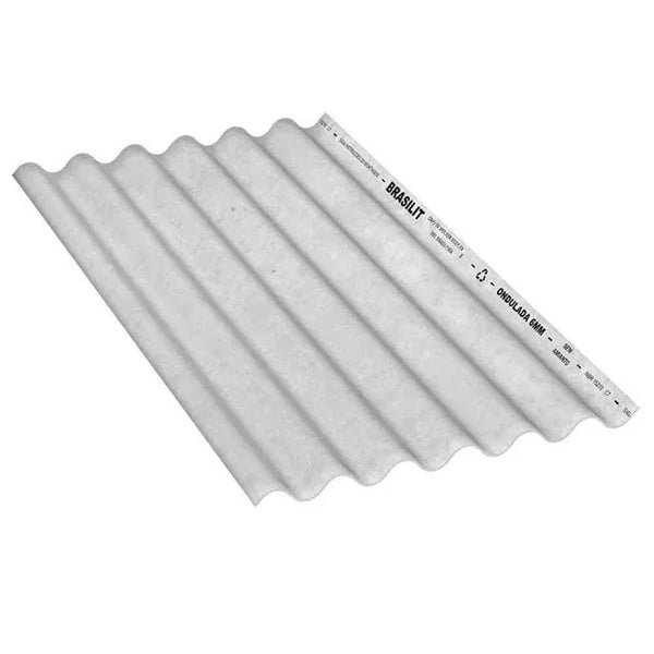 Telha de fibrocimento 110cm x 305cm x 6mm