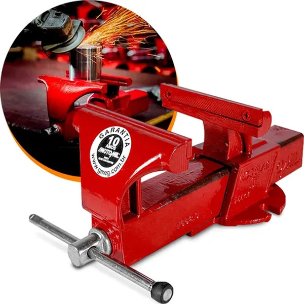 Torno de bancada n4 profissional 102mm