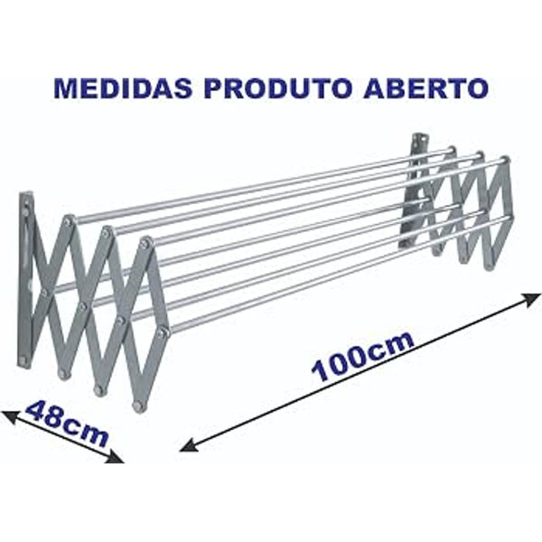 VARAL FERRO PLAST GAITA 100M