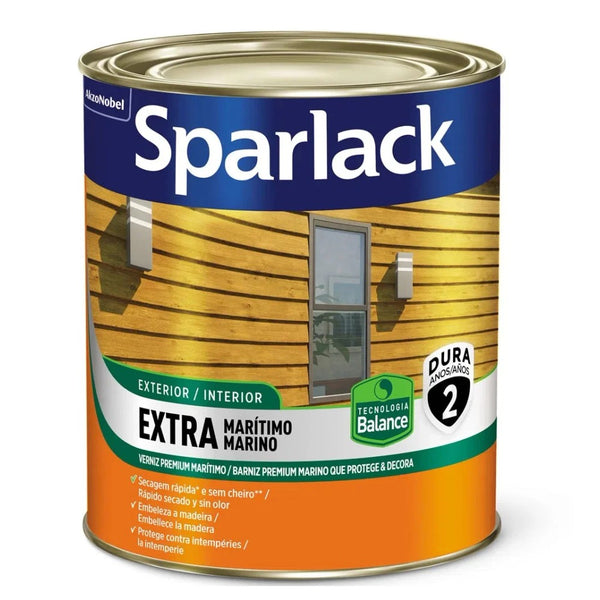 Verniz sparlack extra marítimo brilhante base água 3.6l