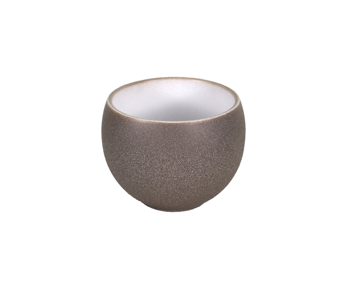 Vaso Cerâmico Berlim 11cm Marrom Japi