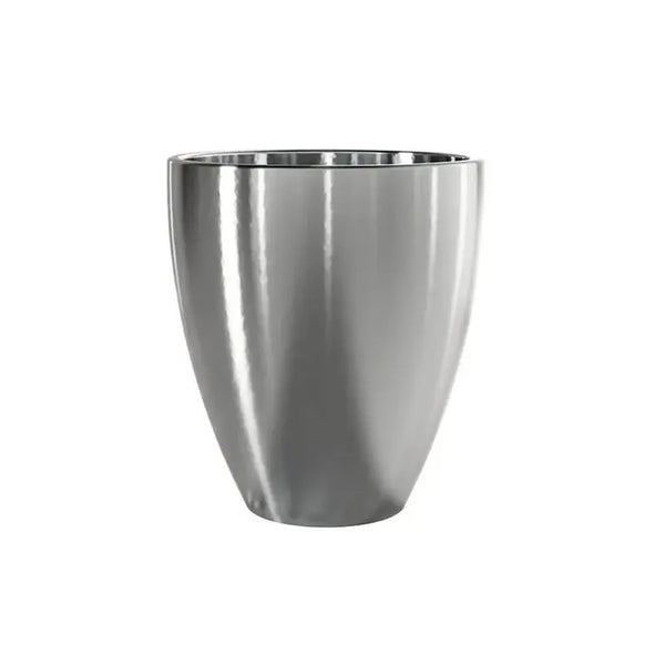 Vaso Cerâmico Frankfurt Prata Japi Pote 14