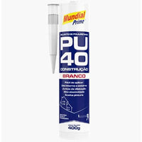 Selante de Poliuretano PU 40 Mundial Prime Branco 400g
