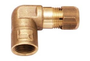 Joelho 90 Graus Latão 1/2 Bsp Para Fogão A Gás Jackwal
