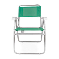 Cadeira Dobrável Mor Master Alumínio Fashion Verde