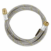 Ligação Flexível Trançada Para Gás 1/2 Pol 150cm Jackwal