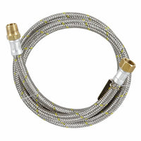Ligação Flexível Trançada Para Gás 1/2 Pol 150cm Jackwal