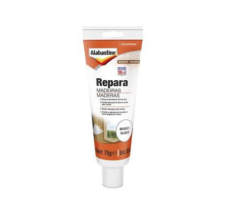 ALABASTINE REPARA MADEIRAS  BRANCO 75G