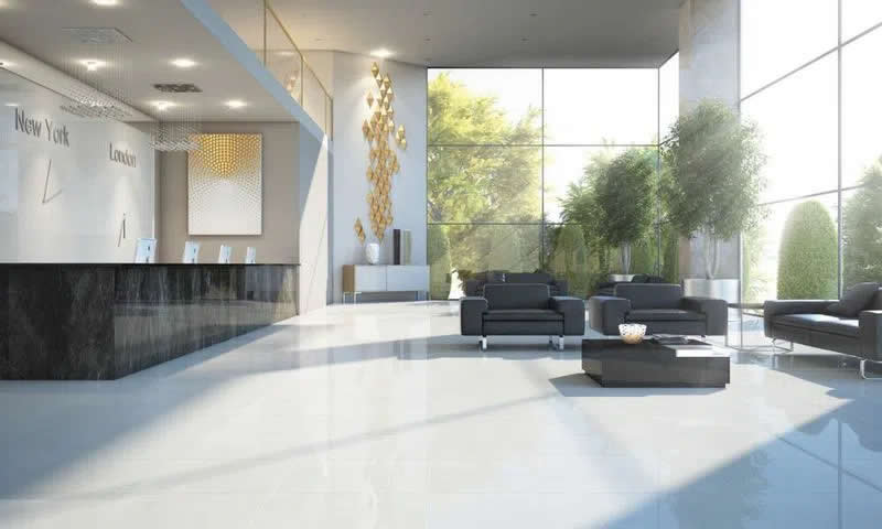 PORCELANATO ELIZAB. 84X84 C BIANCO TECN POLIDO 2,12M2