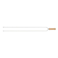 Espeto Duplo Para Churrasco Mor 75cm
