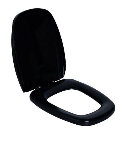 Assento Sanitário Almofadado Monte Carlo Astra Ebano (PRETO)
