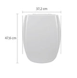Assento Sanitário Almofadado Monte Carlo Astra Gelo (BRANCO)