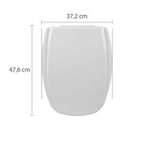 Assento Sanitário Almofadado Astra Monte Carlo Gelo Branco