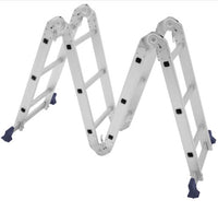 Escada Multifuncional Articulada Mor 4x3 12 Degraus 3,37m