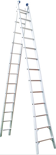 ESCADA ALUMINIO EXTENSIVEL MOR 2X13 DEGRAUS