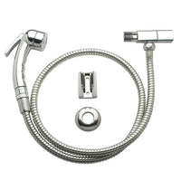 Ducha Higiênica Cromada Jackwal Com Registro E Mangueira 1,2m