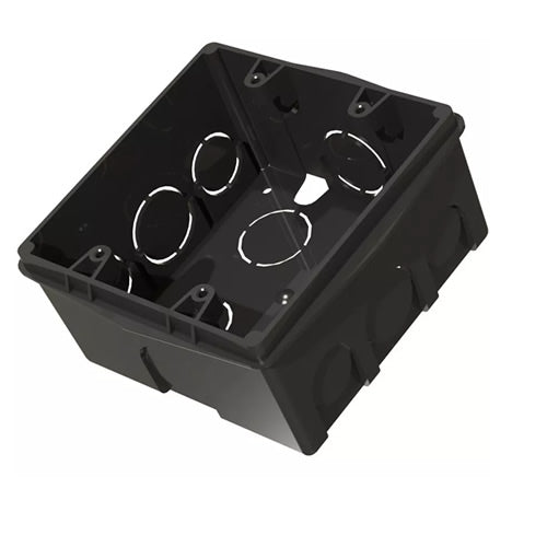 Caixa De Luz 4x4 Preta Plasbohn