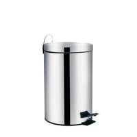 Lixeira Agata Inox 12 Litros Mor