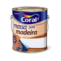 Massa Para Madeira Coral 6kg Exterior E Interior
