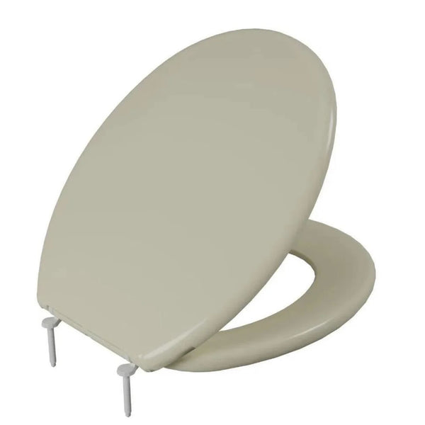 Assento Sanitário Almofadado Slim Oval Bege Astra